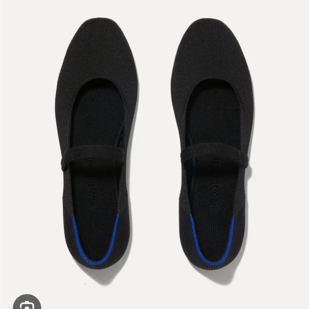 Rothy's Mary Jane Black Flats